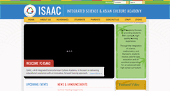 Desktop Screenshot of isaacacademy.org